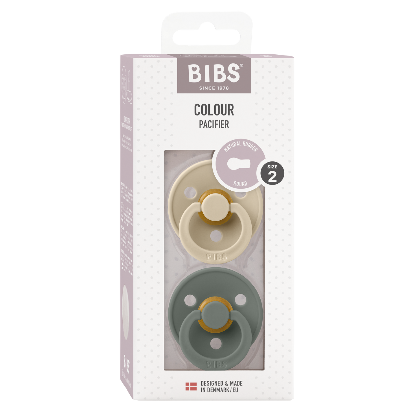 BIBS Colour Dummies 2 PACK - KiDSiE