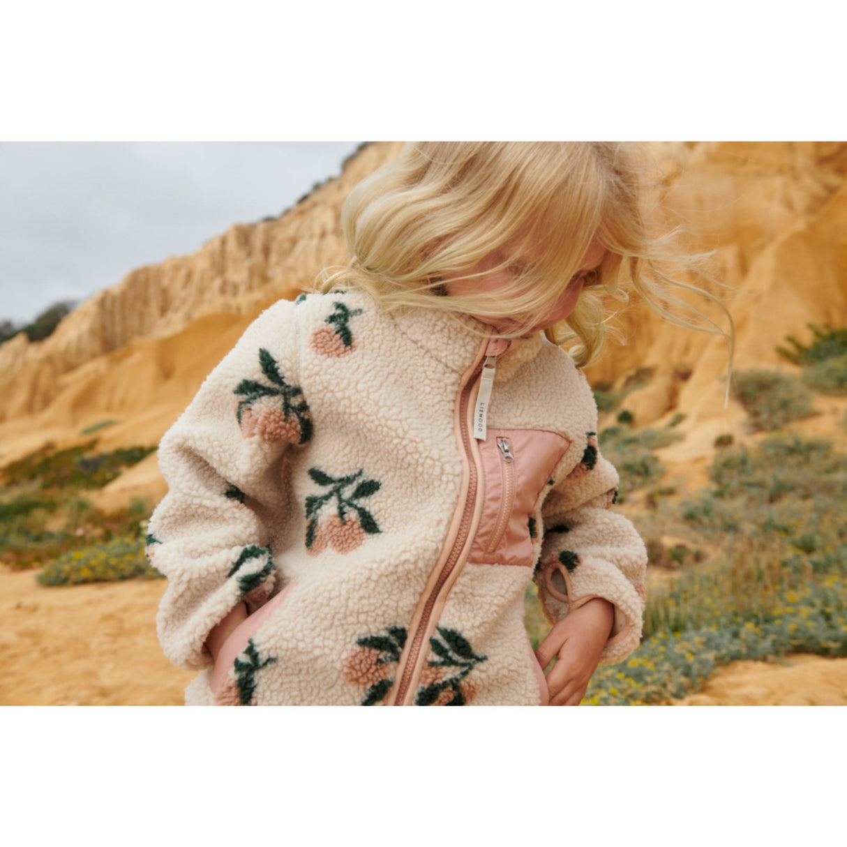 Liewood Nolan Pile Jacket Peach Seashell
