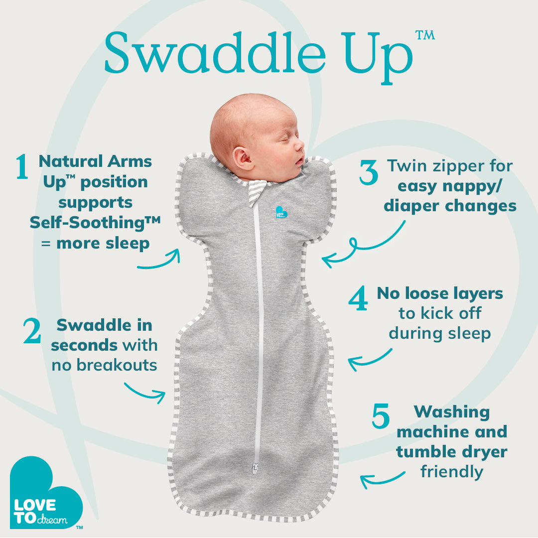 Love to Dream Swaddle UP Brushed Fleece North Star