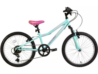 Apollo Zest Junior Mountain Bike Pink Saddle - 20" Wheels
