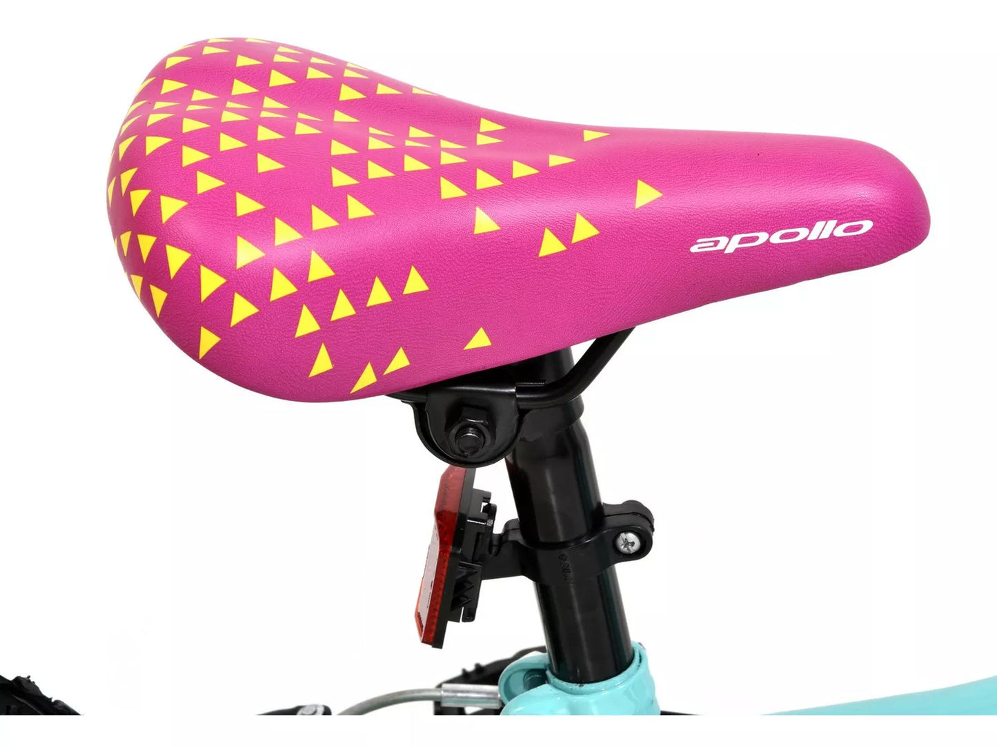 Apollo Zest Junior Mountain Bike Pink Saddle - 20" Wheels