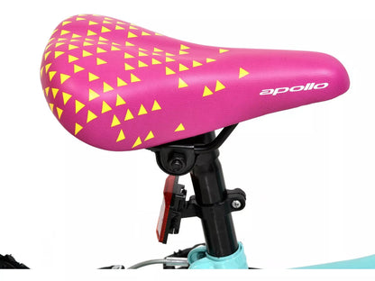 Apollo Zest Junior Mountain Bike Pink Saddle - 20" Wheels