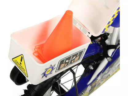 Apollo Blue Police Patrol Kids Mitts - 14" Wheel