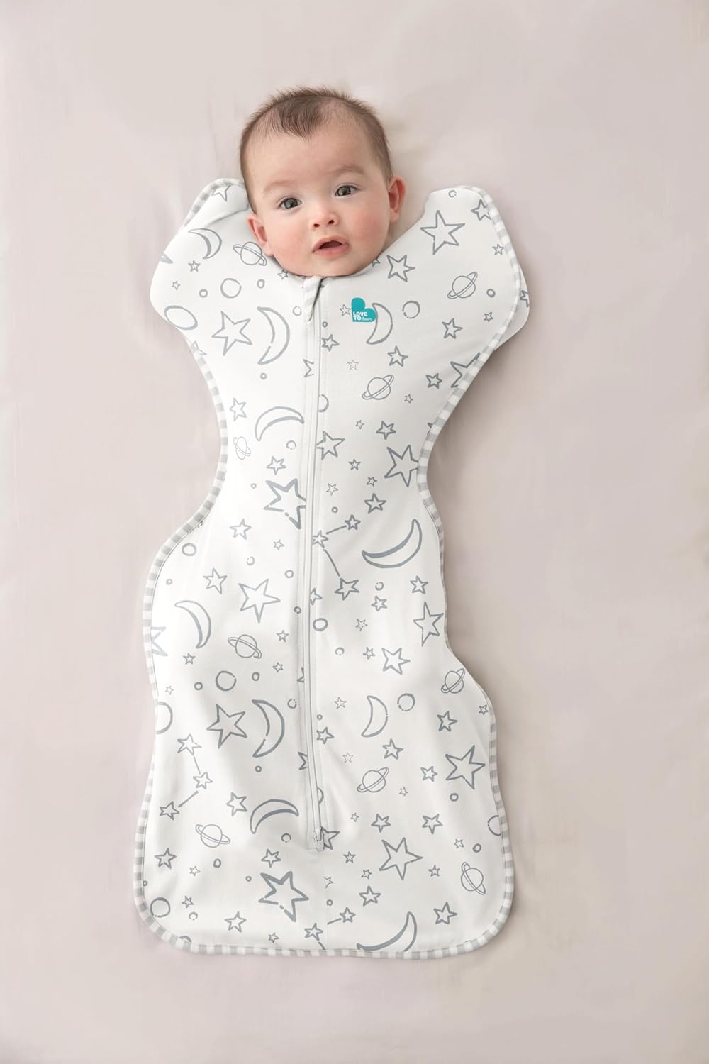 Love to Dream™ Swaddle Up™ Bamboo Stars & Moon Cream, 1.0T