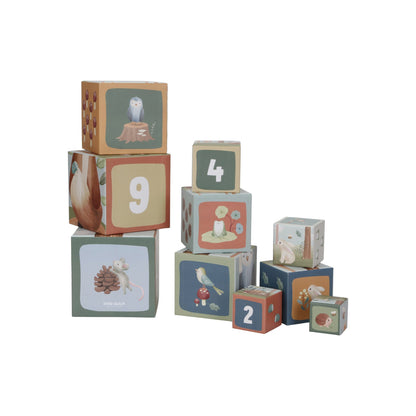 Little Dutch Forest Friends Stacking Blocks
