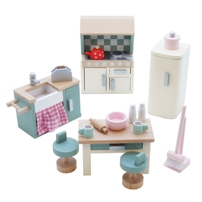 Wooden Dolls house Kitchen Furniture (Classic) - KiDSiE