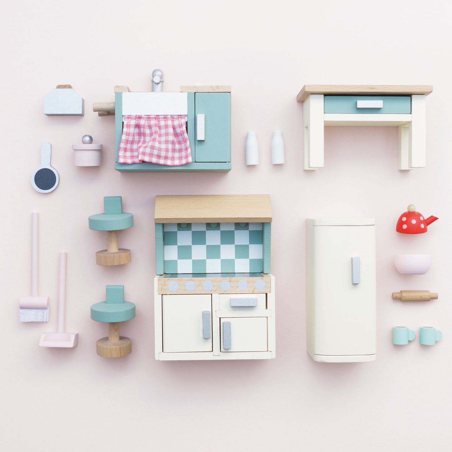 Wooden Dolls house Kitchen Furniture (Classic) - KiDSiE