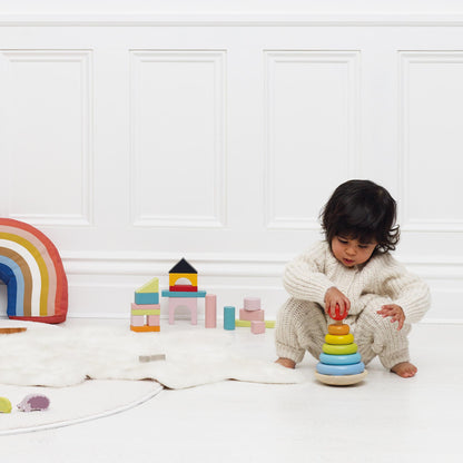 Rainbow Stacking Tower
