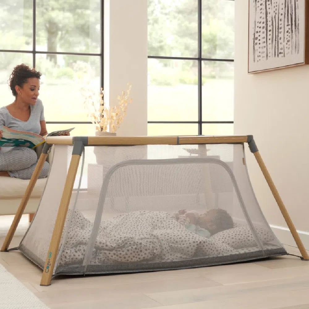 Tutti Bambini CoZee Go 3-in-1 Bassinet, Travel Cot & Playpen