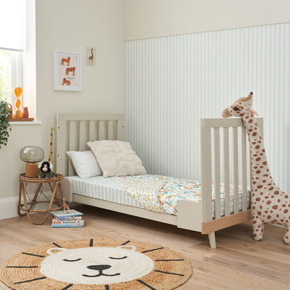 Tutti Bambini Hygge Cot Bed Light Oak/White Sand