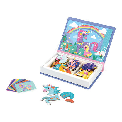 Janod Magneti Book Unicorn